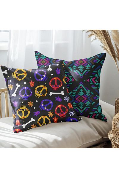 EJOYA Set de 2 perne cu design craniu cu lățime de 45 cm - 113575