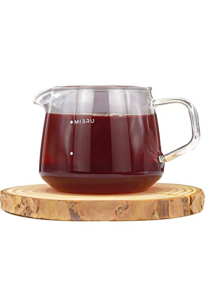 MIBRU Coffee glass server jug 380ml