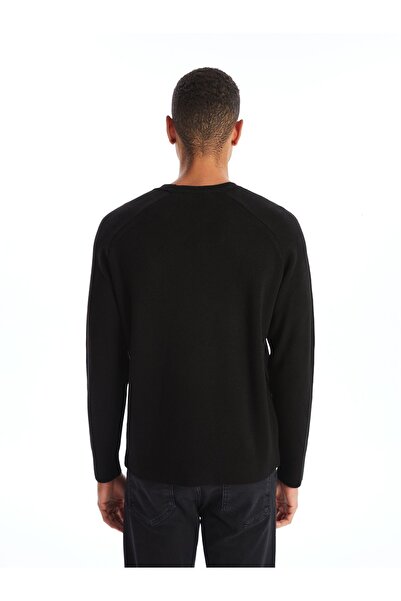 LC Waikiki Férfi kötöttáru pulóver - hosszú ujjú, nyakú