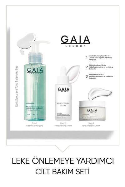 Gaia London Leke Önlemeye Yardımcı Aydınlatıcı Ve Gözenek Sıkılaştırmayı Hede...