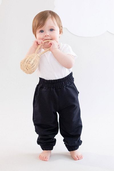 C&City Girl's Elastic Leg Sweatpants 760 Navy Blue