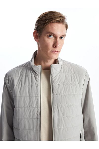LC Waikiki Herrenmantel in Standardform mit Stehkragen