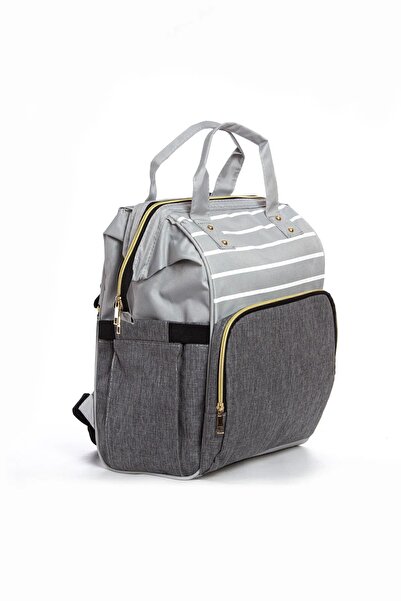 Mother Baby Care Backpack with Bottle Thermos and Liquid-Proof Hanger