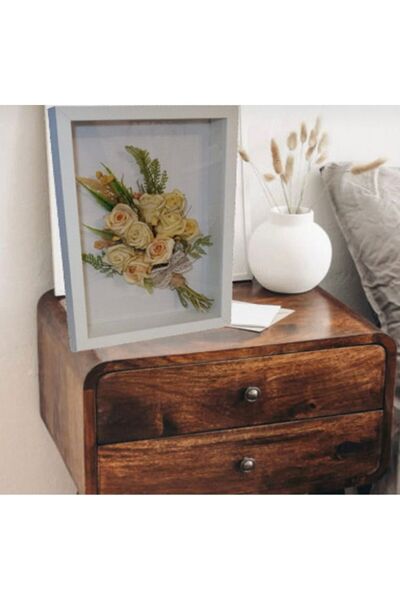 Ekoll 20.25 Ebatlarında Hatıra Çerçevesi Anı Çerçevesi Çiçek Çerçevesi Nişan ...