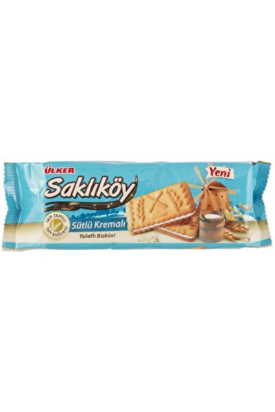 Ülker Saklıköy Sütlü Kremalı Bisküvi 100 Gr (24 Adet)
