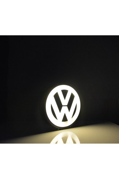 rmys Volkswagen Logolu Gece Lambası-gün Işığı