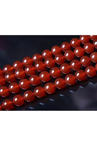 grs oyuncak 8MM Tăiat Glob Așezare Piatra Naturală Agat Roșu - 1 Bucată