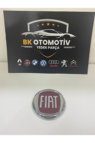 Özar Fiat Doblo Linea Albea Ön Panjur Arması Bordo 95mm Köşeli Civatalı Vidal...