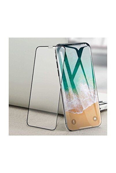 SSLINE Iphone Xs Max 5d Tam Kaplayan Nano Kırılmaz Cam
