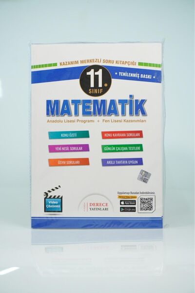 Sonuç Derece Yayınları DERECE 11.SINIF MATEMATİK SET