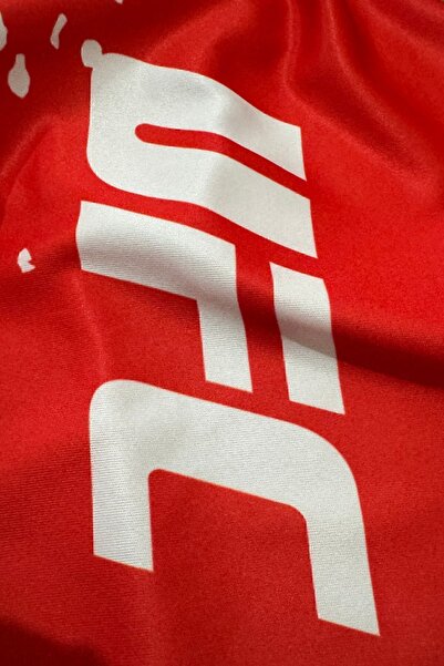 FitVult Ufc Antreman Spor Forması Türkiye Nefes Alabilen Tişört Yüksek Kalite Kumaş Mma Kırmızı Venum Gym