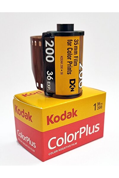 Kodak Color Plus 200 Asa 135/36 Analog Renkli Film (S.K.T 2026-06)