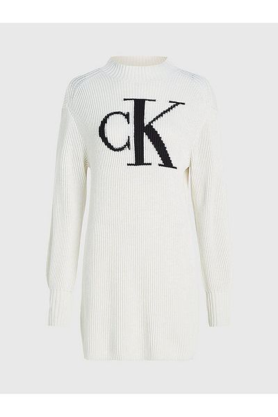 Calvin Klein Ck Intarsia - Comfortable Cut Women's Sweater Dress