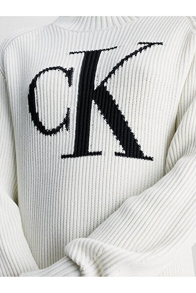 Calvin Klein Ck Intarsia - Comfortable Cut Women's Sweater Dress