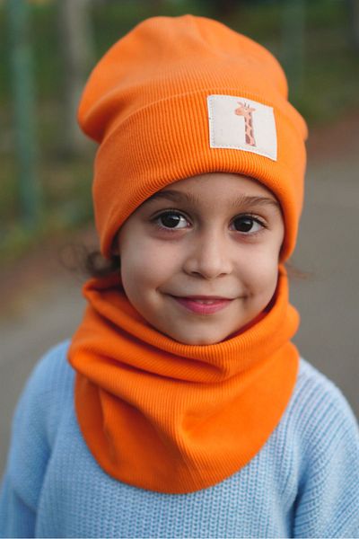 Vennusbaby Children's Beret & Neck Collar Set