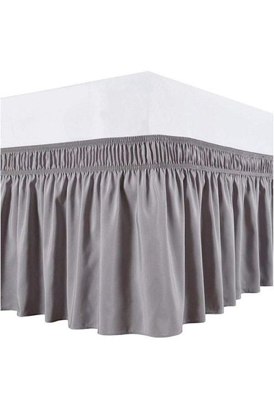 METİNEV Gray Color Base Skirt Double Slotted Sliding