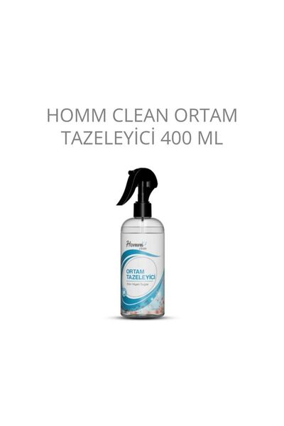 Homm Bitkisel HOMM CLEAN ORTAM TAZELEYİCİ 400 ML