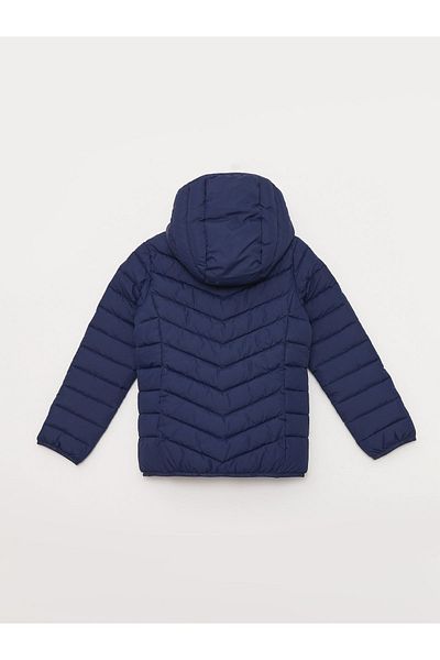 LC Waikiki Basic Pufferjacke mit Kapuze für Mädchen