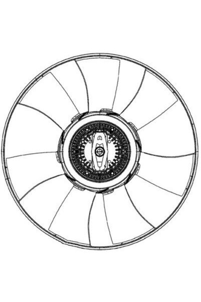 SWAG 10944863-fan Termigi Pervaneli Mercedes Sprınter I 213 Cdı > A0002009723
