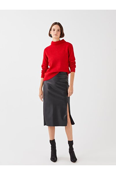 LC Waikiki Γυναικείο Πλεκτό Πουλόβερ - Μισό Ζιβάγκο