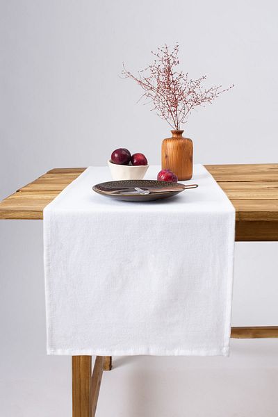Wellstil Premium Λευκά είδη - White Runner 40x150