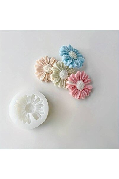 HogART Design Papatya Çiçek Mum & Sabun Silikon Kalıbı