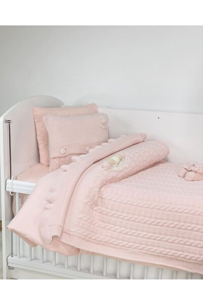 Nipperland Kız Bebek Çiçek Güpürlü Nevresim Takımı