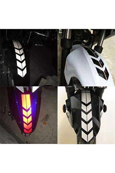 İŞCAN MOTOR Motosiklet Çamurluk Sticker SİYAH
