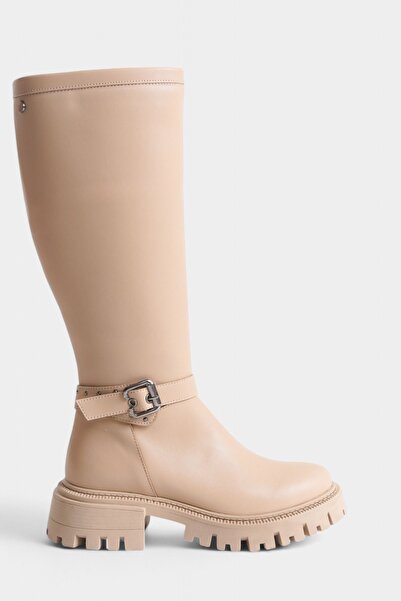 SAYL Round Toe and Zippered Buckle Women's Boots