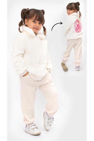 aden kids Cardigan brodat First Spring Cream