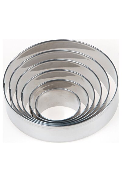 AGN STORE Yuvarlak Düz Volovan Set 6'lı