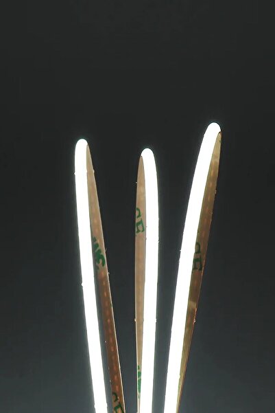 ELEKTRONİKALED Elektronikaled - 12 Volt 3MM 400 Ledli İnce Esnek Cob Şerit Led Beyaz IP20 5 Metre