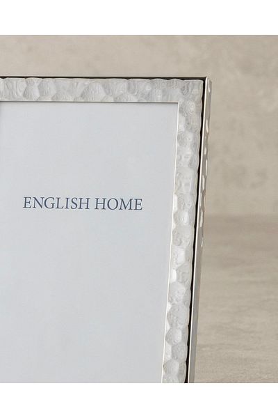 English Home Cadru Alba Metal 13x18 Cm Argintiu