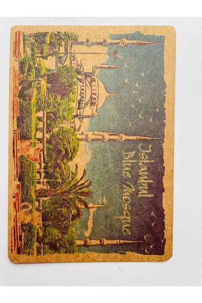 GALATA GIFT Θέμα Istanbul Cats, Νοσταλγικό, Kraft, Κάρτα, Καρτ ποστάλ, Καρτ ποστάλ, 16*11cm