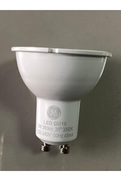 General Electric 4 ADET GENERAL ELC.GU 10 LED SPOT 5W 360LÜMEN 3000 KELVİN SA...