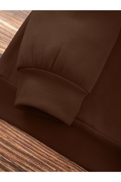 Altamira Unisex καφέ φούτερ Arizona Crewneck