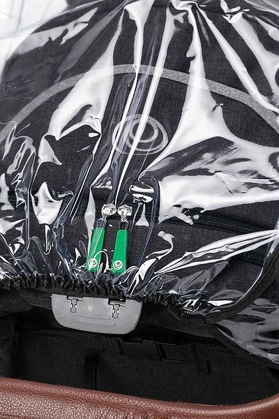 MorPort Zippered Ultra Luxury Baby Stroller Rain Cover (COMPATIBLE WITH ALL BABY CARS) Black