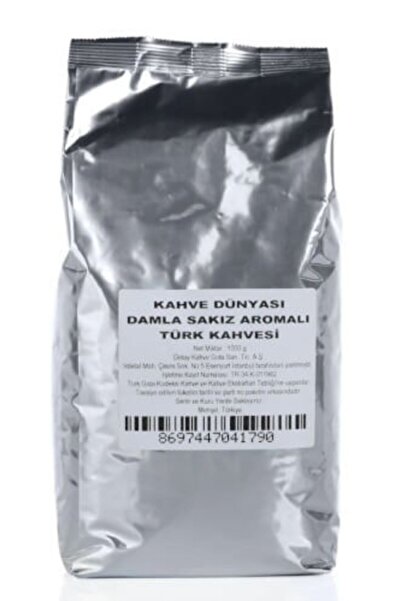 Kahve Dünyası Damla Sakız Aromalı Türk Kahvesi 1 Kg.