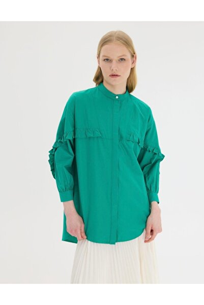 Butik V gömlek kadın tesettur