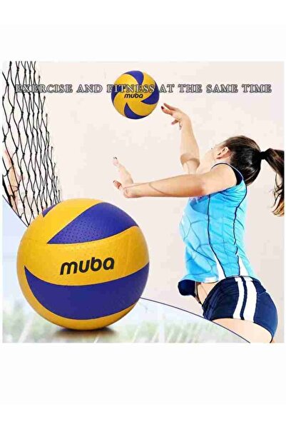 Muba Voleybol Topu Soft Touch Sert Zemin Yapıştırma Voleybol Topu
