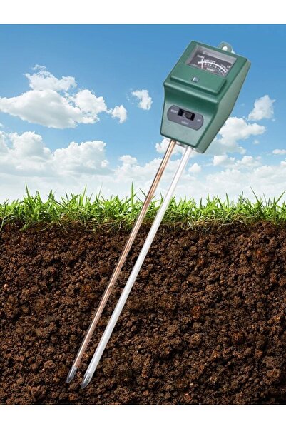 aogo Higrometre 3in1 Toprak Nem Ph Metre Ölçer Işık Ölçer Hidroponik Analizörü Bahçe Dedektörü Bitki Prob