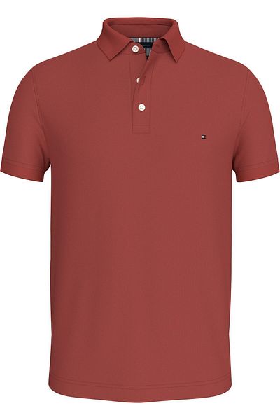 Tommy hilfiger polo bordeaux on sale