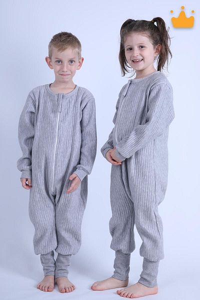 Begisa 2-8 Years Unisex Quilted Sleeping Bag - 1.5 Tog, Long Sleeve