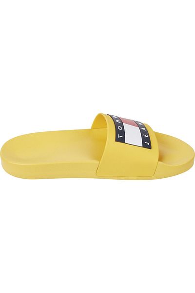 Tommy hilfiger yellow sandals top
