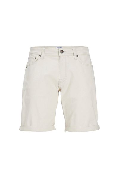 Jack & Jones Ανδρικό κοντό παντελόνι Capri με λογότυπο μάρκας και κομψή εμφάνιση Ecru Capri 12165892 - 4383449