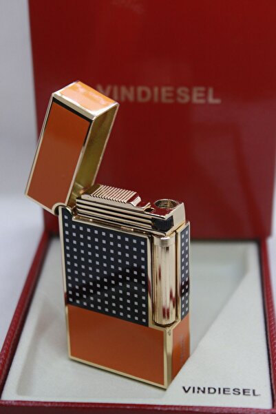 Vindiesel Kutulu Yandan Çarklı Dupont Tarzı Gazlı Çakmak