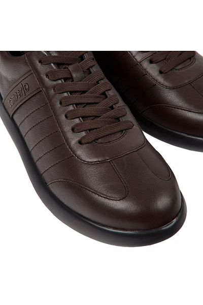 CAMPER Erkek Kahverengi Casual Ayakkabı - Yumuşak Deri, Etilen Vinil Asetat Taban, Model K100752-002