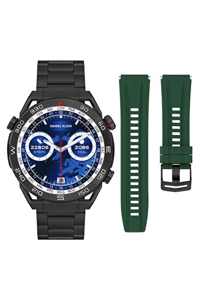 Daniel Klein Çift Kordon Erkek Akıllı Kol Saati