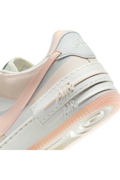 Nike Air Force 1 Shadow Women's Cream Color Sneaker Shoes