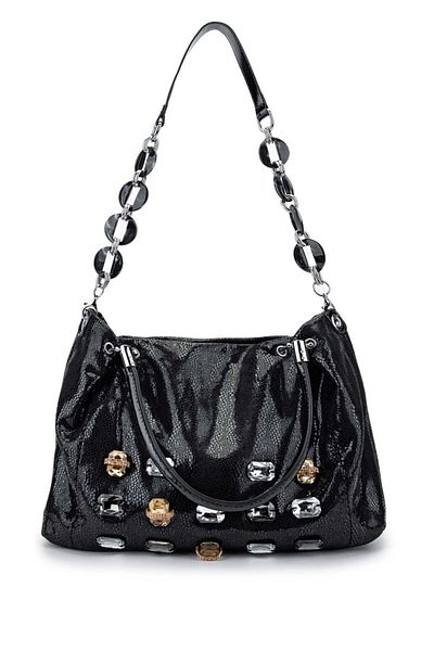 Tamer Tanca Black Vegan Women's Shoulder Bag